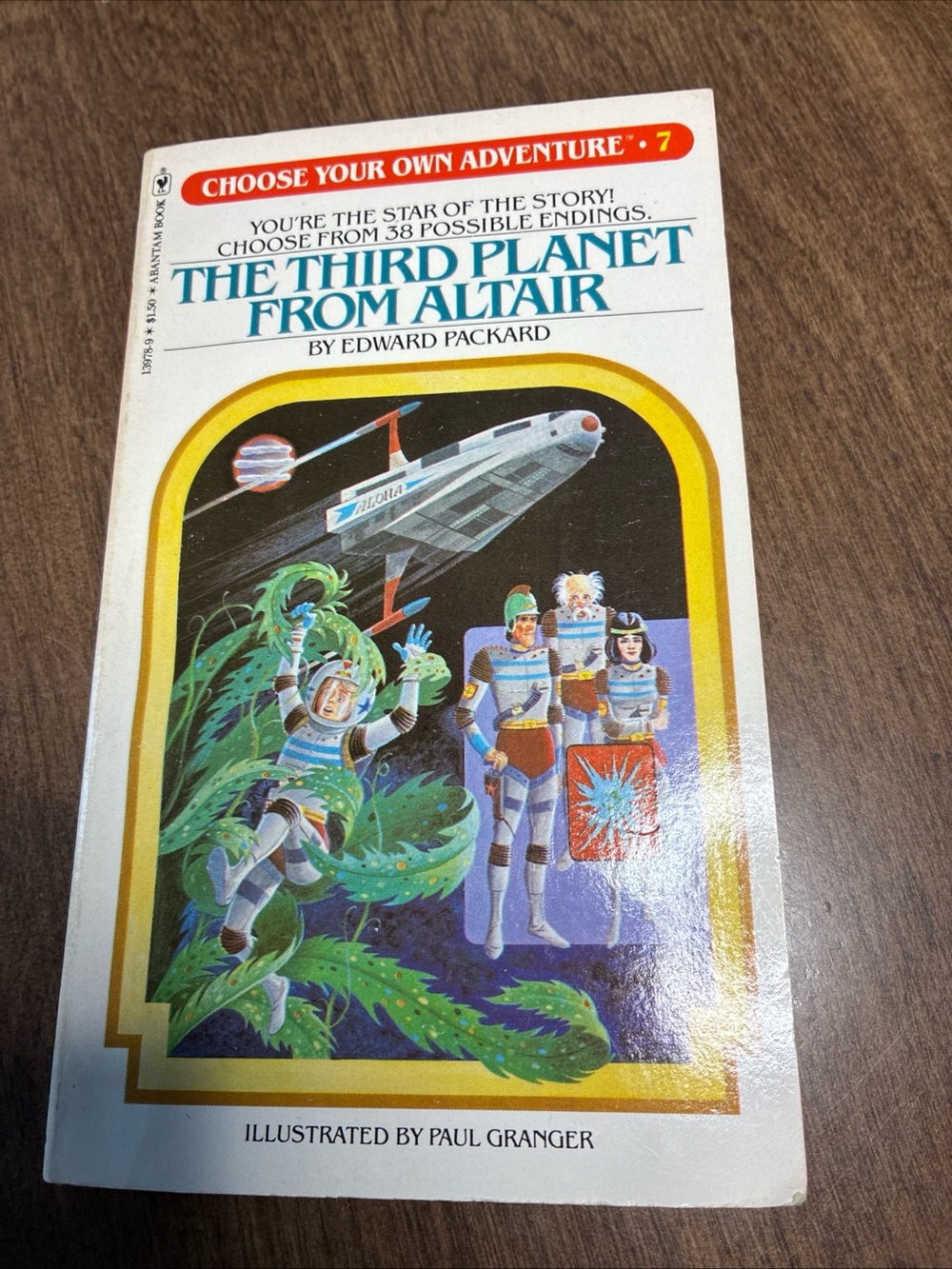 Choose Your Own Adventure Vintage #7 The Third Planet From Altair 1981 3rd Ed